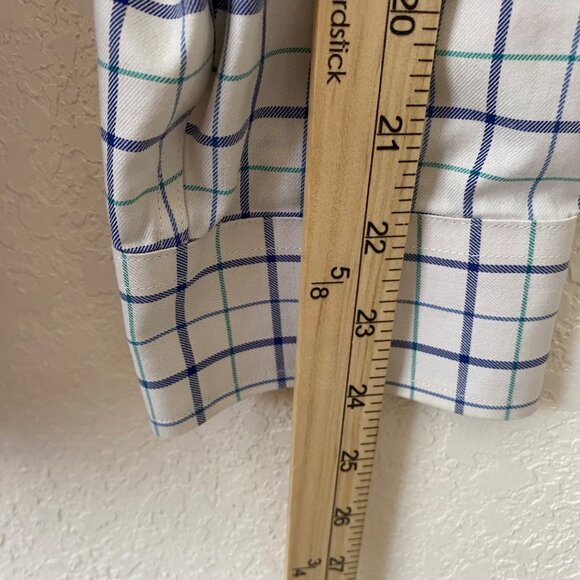 Brooks Brothers Regent Non-Iron Checkered windowpane Cotton Shirt Size XL - Picture 8 of 10